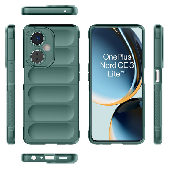 Θήκη για OnePlus Nord CE 3 Lite 5G, Gaming Shockproof, πράσινη