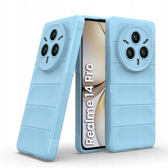 Θήκη για Realme 14 Pro 5G, Gaming Shockproof, μπλε