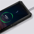 Θωρακισμένη θήκη για Samsung Galaxy S24 Ultra, R-JUST, ασημένια