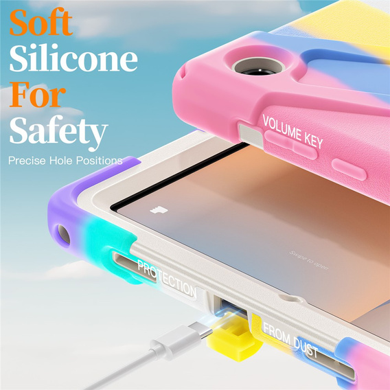 Θήκη με βάση και ιμάντα ώμου για Samsung Galaxy Tab A11+