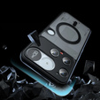 Θήκη για Nothing Phone 3 5G, για MagSafe, ERBORD Μatt Case, μαύρη