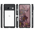 Θήκη για Google Pixel 7 Pro 5G, Fusion Hybrid, με προστασία κάμερας, διαφανής / μαύρη