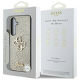 Θήκη GUESS Fixed Glitter Big 4G Logo για Samsung Galaxy S25