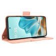 Θήκη με πτερύγιο για Motorola Edge 60 / 60 Fusion, Card Slot, ροζ