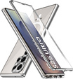 Μαγνητική θήκη MagSafe Dual Glass για Samsung Galaxy S25 Ultra, ασημένια