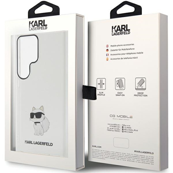 Θήκη Karl Lagerfeld IML Choupette για Samsung Galaxy S24 Ultra