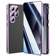 Θήκη για Samsung Galaxy S25 Ultra, Privacy Dual Glass, μωβ