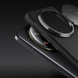 Θήκη για Xiaomi 14 Ultra, θωρακισμένη Nillkin, Carboprof Case, για Magsafe, μαύρο