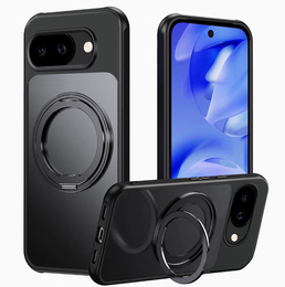 Θήκη για Google Pixel 10a, για MagSafe, με βάση, μαύρη