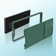 Θήκη για Samsung Galaxy S23 Ultra, θωρακισμένη Nillkin, CamShield Pro, πράσινη