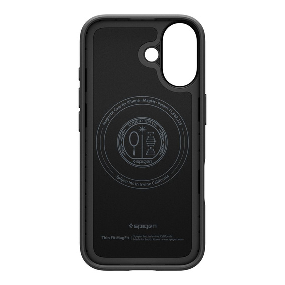 Θήκη Spigen για iPhone 17, Thin Fit Mag MagSafe, Μαύρο