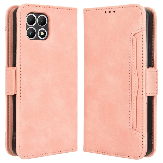 Θήκη με πτερύγιο για T Phone 2 5G, Card Slot, ροζ
