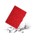 θήκη για Lenovo Tab M10 Plus 10.6 Gen 3 TB-125F TB-128F, Classic, με υποδοχή γραφίδας, κόκκινη