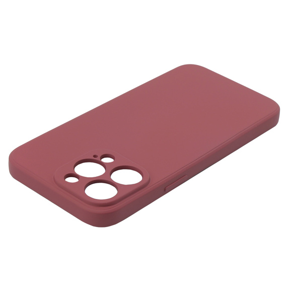 Θήκη για iPhone 15 Pro Max, Silicone Lite, κόκκινη