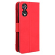 Θήκη με πτερύγιο για TCL 40 NxtPaper, Card Slot, κόκκινη