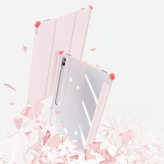 Θήκη για Samsung Galaxy Tab S10 Ultra, Dux Ducis TOBY, ροζ