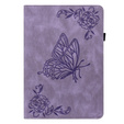 θήκη για το Lenovo Tab M9, Butterfly, μωβ