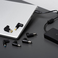 Φορτιστής για φορητό υπολογιστή Forcell E856 USB-C 90W με ανταλλακτικά ακροφύσια