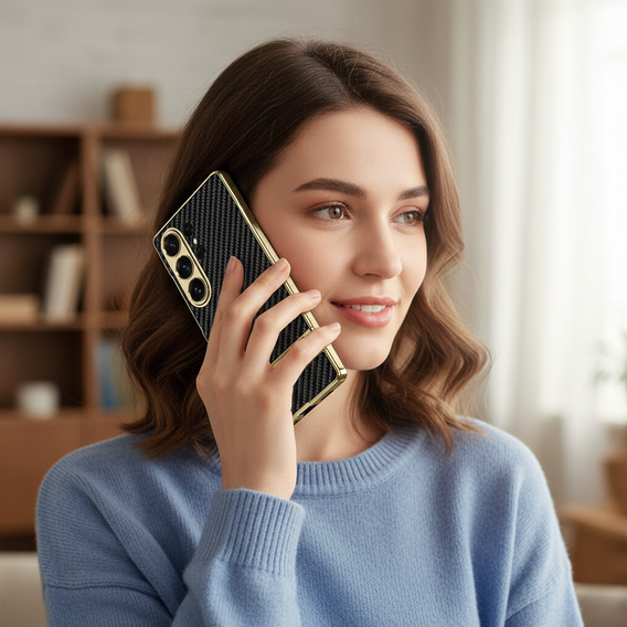 Θήκη με βάση Electro Frame Leather για Samsung Galaxy S26 Ultra