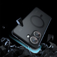 Θήκη για Xiaomi Poco X7 Pro 5G, για MagSafe, ERBORD Μatt Case, μαύρη