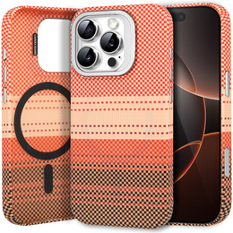 Θήκη για iPhone 16 Pro, Πλαίσιο Kickstand, για MagSafe, Sunset Orange