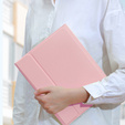 Θήκη + πληκτρολόγιο iPad 9.7 2017 / iPad 9.7 2018 / Air / Air 2, ροζ rose gold