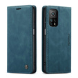 θήκη CASEME για Xiaomi Mi 10T 5G / Mi 10T Pro 5G, Leather Wallet Case, πράσινη