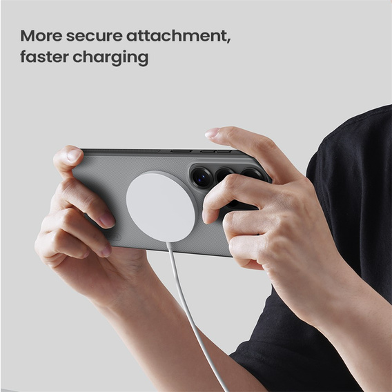 Θήκη Nillkin Frosted Shield Pro MagSafe για Samsung Galaxy S26 Ultra, διαφανής / μαύρη