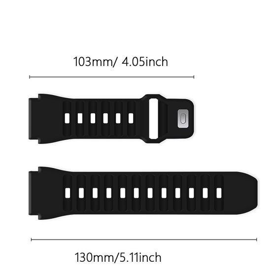 Λουράκι σιλικόνης QuickFit για Garmin Fenix 26mm