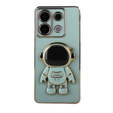 θήκη για το Xiaomi Redmi Note 13 Pro 5G, Astronaut, πράσινη + μετριασμένο γυαλί 9H