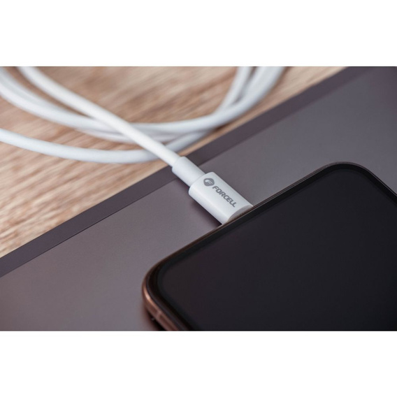 Καλώδιο USB-C προς USB-C Forcell F-Energy για γρήγορη φόρτιση QC4.0 PD 5A 100W 2 m