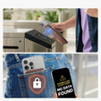 Μαγνητικό πορτοφόλι με τοποθεσία, NFC και βάση για iPhone 16 Pro
