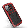 Θήκη για iPhone 14 Pro Max, R-JUST, θωρακισμένη, κόκκινη