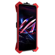 Θωρακισμένη θήκη για Asus ROG Phone 6 5G, Aluminum Alloy, μαύρο / κόκκινο