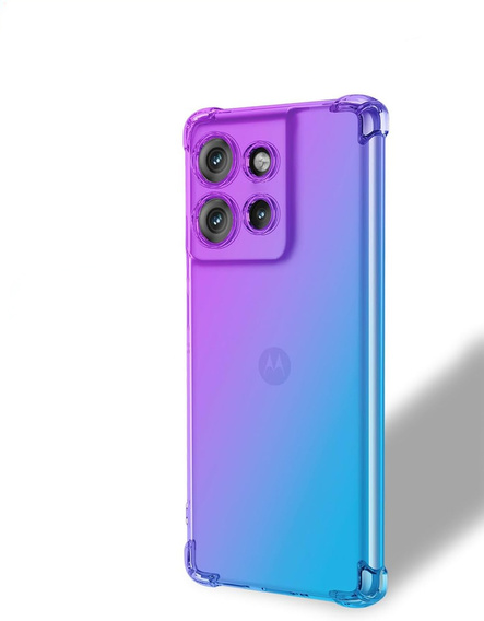 θήκη για το Motorola Edge 50 Neo / Motorola ThinkPhone 25, Gradient Dropproof, Μωβ / μπλε
