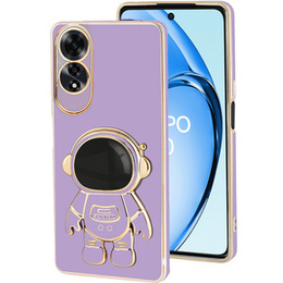 Θήκη για Oppo A60, Astronaut, μωβ