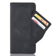 Θήκη με πτερύγιο για Huawei Nova 10 SE, Card Slot, μαύρη