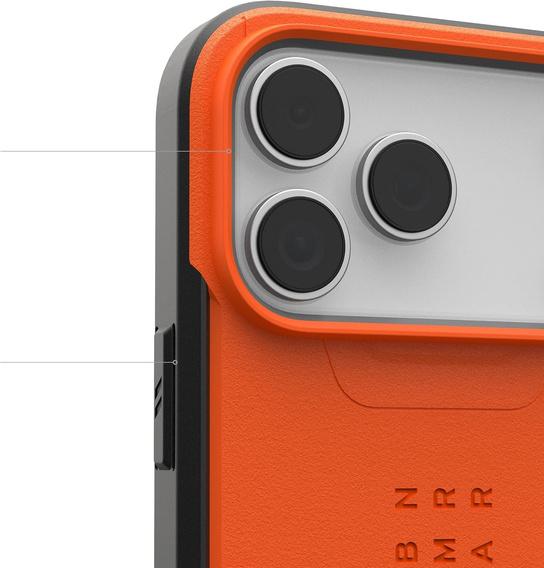 Θήκη Urban Armor Gear για iPhone 17 Pro Max, Civilian MagSafe, Πορτοκαλί