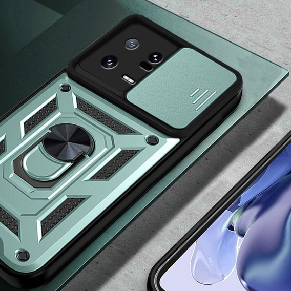 Θήκη για Xiaomi 13, CamShield Slide, πράσινο