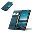 θήκη CASEME για Samsung Galaxy M33 5G, Leather Wallet Case, μπλε