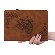 θήκη για το Lenovo Tab M11, Butterfly, καφέ