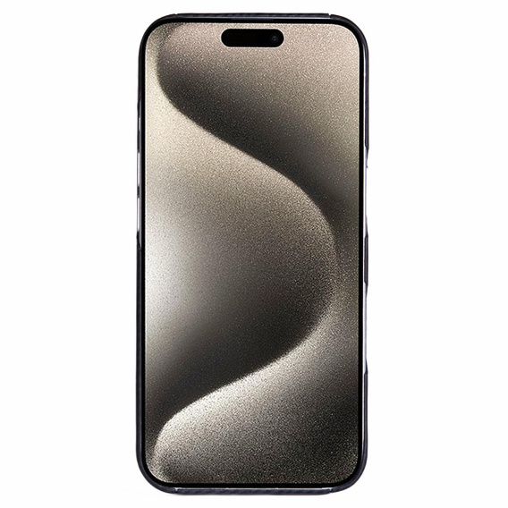 Θήκη για iPhone 16 Pro, Aramid Fiber Cover, μαύρη