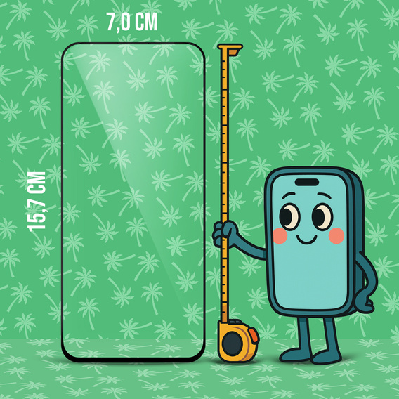 5D Full Glue Smart Palm γυαλί για Motorola Moto G55 5G