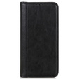 θήκη με πτερύγιο για Google Pixel 9A, Split Leather, μαύρη