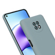 Θήκη για Xiaomi Redmi Note 9T 5G, Silicone Lite, λεβάντα γκρι