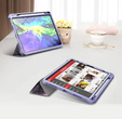 Θήκη για iPad Air 4 10.9 2020 / iPad Pro 11 2020 / 2018, Suritch Full Body Marble, διαφανής / ροζ