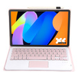 Θήκη πληκτρολογίου Bluetooth για Lenovo Idea Tab 11" 2025 TB336FU TB336ZU, ροζ