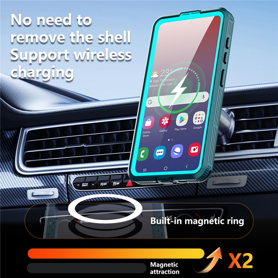 REDPEPPER αδιάβροχη θήκη για Samsung Galaxy S26, μπλε