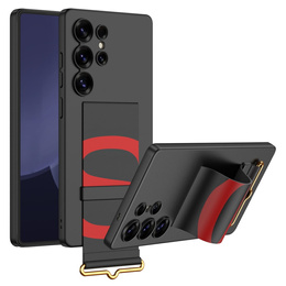 Θήκη για Samsung Galaxy S25 Ultra, GKK Strap Case, μαύρη
