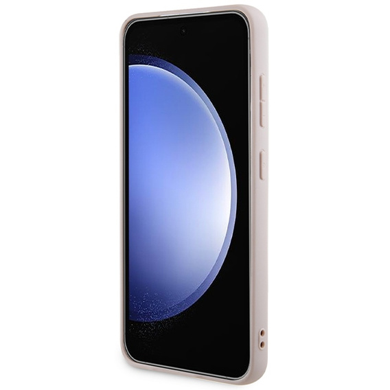 Θήκη Guess HC MagSafe PU 4G Ring Classic Logo για Samsung Galaxy S24